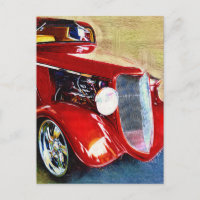 Beauté rouge - Voiture Collector classique