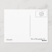 Carte Postale Beauté silencieuse (Dos)