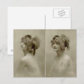 Carte Postale Beauté victorienne (Devant / Derrière)
