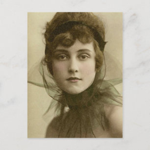 Carte Postale Beauté vintage