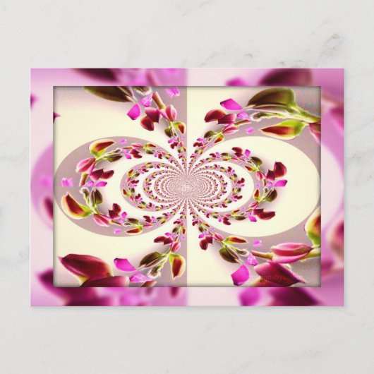 Carte Postale Beauté violette (Devant)