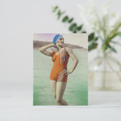 Carte Postale Beautés balnéaires du passé (Debout devant)