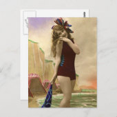 Carte Postale Beautés balnéaires du passé (Devant / Derrière)