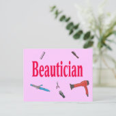 Carte postale Beautician (Debout devant)
