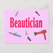 Carte postale Beautician (Devant)