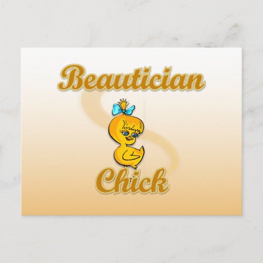 Carte Postale Beautician Chick (Devant)