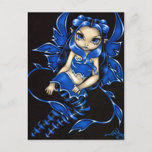 Carte postale "Beautiful Blue Fairy"