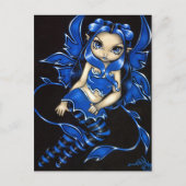 Carte postale "Beautiful Blue Fairy" (Devant)