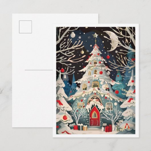 Carte Postale Beautiful Christmas (Devant / Derrière)