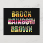 Carte Postale Beautiful Colors of 3 Trout (Devant)