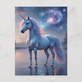 Carte Postale Beautiful Fantasy Unicorn (Devant)
