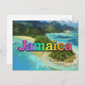 Carte Postale Beautiful jamaica (Devant / Derrière)