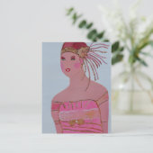 Carte Postale Beautiful Lady 3 (Debout devant)