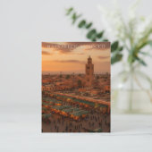 Carte Postale Beautiful Marrakech  Sunset View Koutoubia Souk (Debout devant)