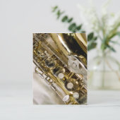Carte Postale Beautiful Music-saxophone (Debout devant)