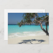Carte Postale Beautiful Tropical Beach (Devant / Derrière)
