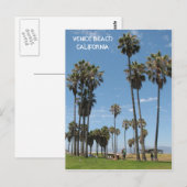 Carte Postale Beautiful Venice Beach Postcard ! (Devant / Derrière)