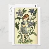 Carte Postale Beautitiful Periwinkle par NELLIE BENSON (Devant / Derrière)