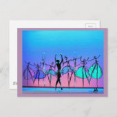 Carte postale Beauty Ballet (Devant / Derrière)