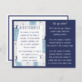 Carte postale Beauty counter (Devant / Derrière)