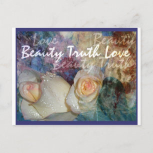 Carte Postale Beauty, Truth, Love