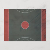 Carte Postale Beaux-arts de basketball (Devant)