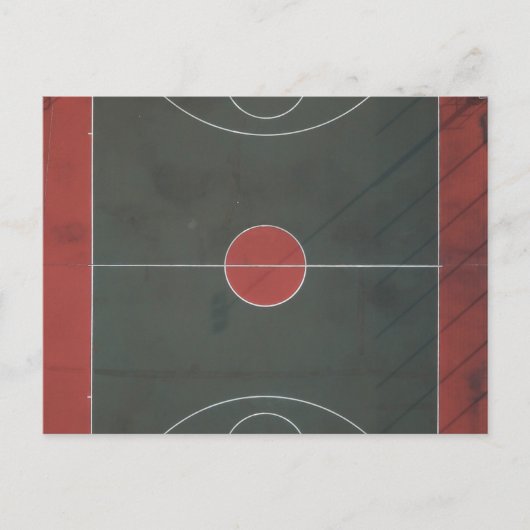 Carte Postale Beaux-arts de basketball (Devant)