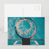 Carte Postale Beaux-arts de basketball (Devant / Derrière)
