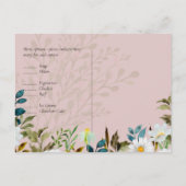 Carte Postale Beaux COLIBRIS Couple Mariage (Dos)