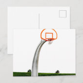 Carte Postale Beaux dessins de basketball (Devant / Derrière)