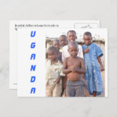 Carte Postale Beaux enfants (Devant / Derrière)