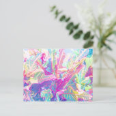 Carte Postale Beaux feuilles de croton (2) (Debout devant)