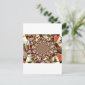 Carte Postale Beaux gâteaux et desserts (Debout devant)