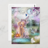 Carte Postale Beaux Moments Fée (Devant / Derrière)