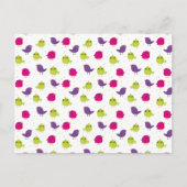 Carte Postale Beaux oiseaux colorés (Devant)