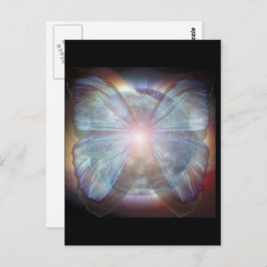 Carte Postale Beaux papillons (Devant / Derrière)