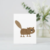 Carte Postale Beaver (Debout devant)