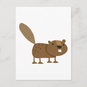 Carte Postale Beaver