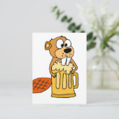 Carte Postale Beaver Buver Beer (Debout devant)