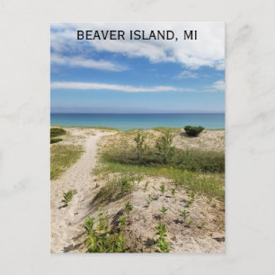 Carte Postale Beaver Island Michigan Beach Travel