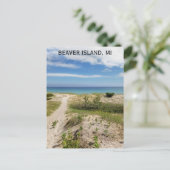 Carte Postale Beaver Island Michigan Beach Travel (Debout devant)