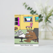 Carte Postale Beaver Living Wills Rick London Funny (Debout devant)