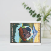 Carte Postale Beaver & Mt Hood - Columbia River Gorge, OU (Debout devant)