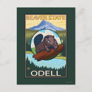Carte Postale Beaver & Mt. Hood - Odell, Oregon