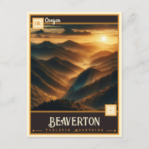Carte Postale Beaverton, Oregon   VINTAGE