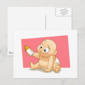 Carte postale bébé (Devant / Derrière)