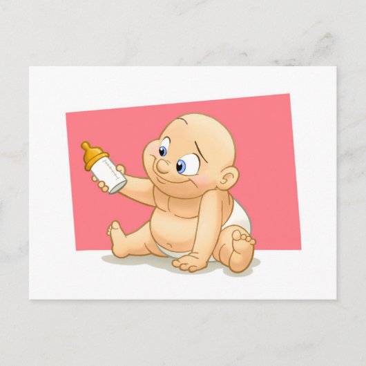 Carte postale bébé (Devant)