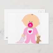 Carte Postale Bébé (Devant / Derrière)