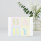 Carte Postale Bébé (Debout devant)