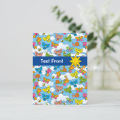 Carte Postale Bébé Animaux Arrière - plan (Debout devant)